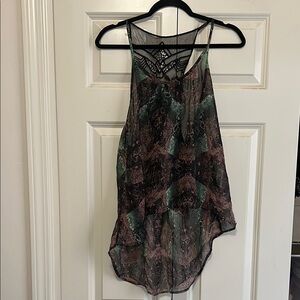 Chic Snake Print Tank Top